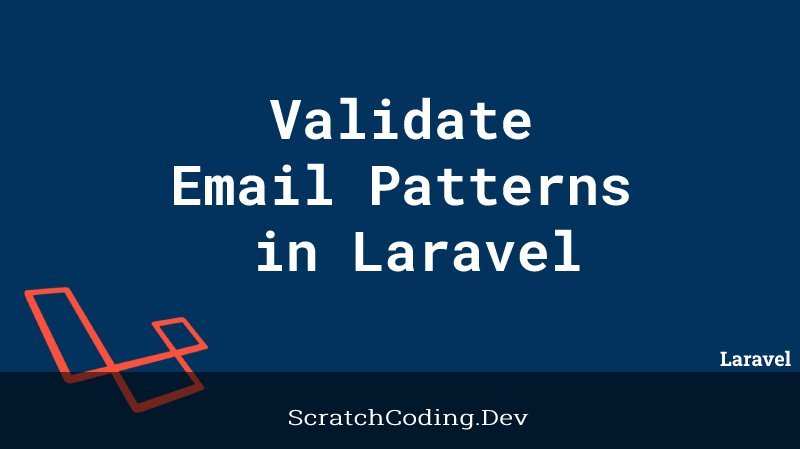 how to validate email in laravel