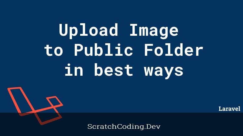 laravel 8 upload image to public folder